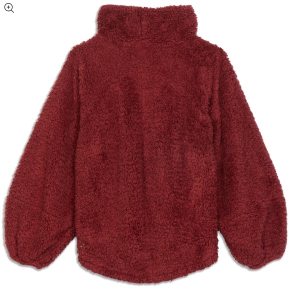Lululemon | Warm Restore Sherpa Teddy Pullover Hoodie In Savannah | M / L - Picture 2 of 10